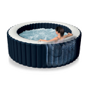 Spa gonflable 4 places Blue Navy | Rond | Bleu foncé | INTEX