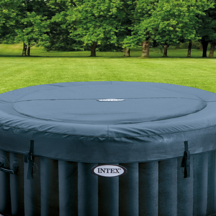 Spa gonflable 4 places Blue Navy | Rond | Bleu foncé | INTEX
