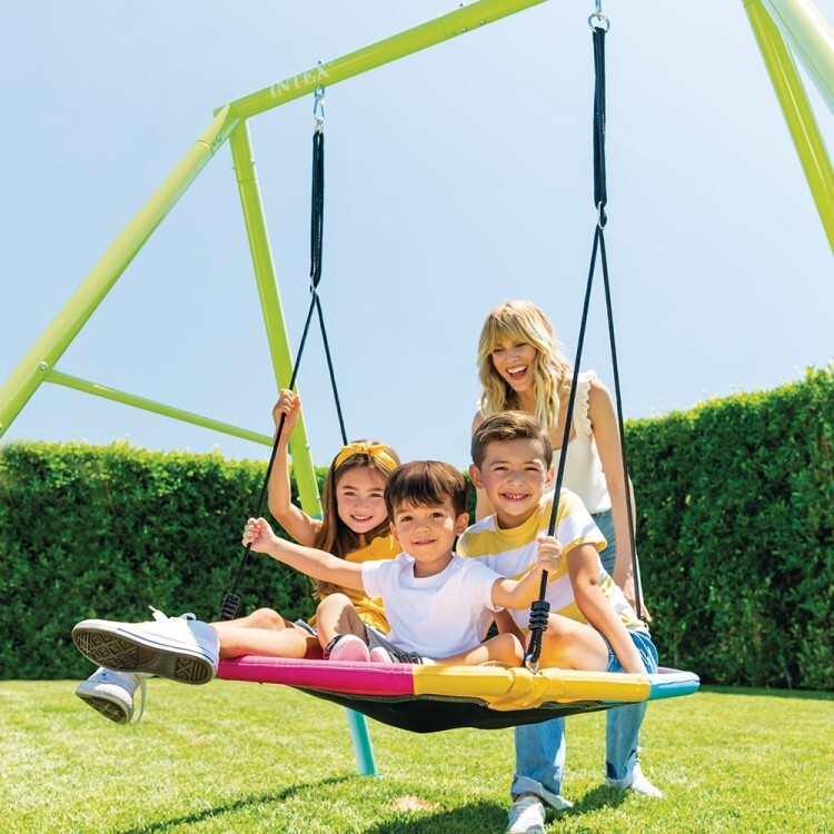 Nid d'oiseau pour portique | Agrès 3-10 ans | Balançoire | INTEX