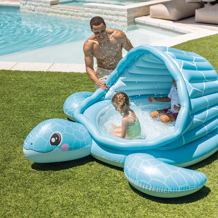 Aire de jeux tortue | Jeu gonflable | 2 ans+ | INTEX