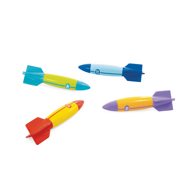 Jeux de fusées sous marine | Lot de 4 | Enfants de 6 ans+ | INTEX