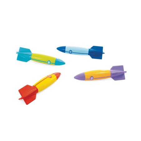 Jeux de fusées sous-marine - Lot de 4