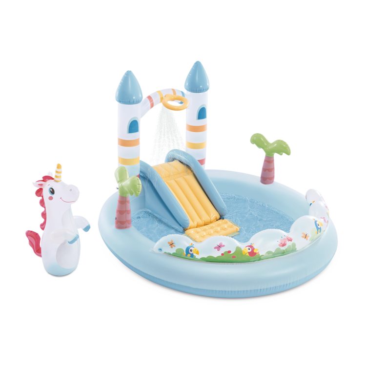 Aire de jeux château magique | Jeu gonflable | Enfants 2 ans+ | INTEX