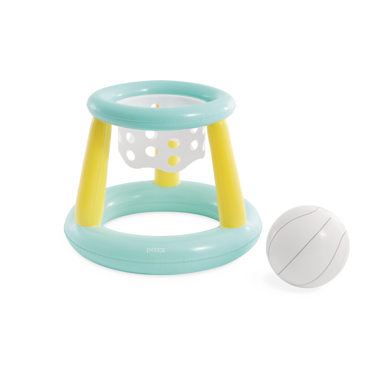 Jeu de basket flottant | Taille XXL | Avec ballon | INTEX