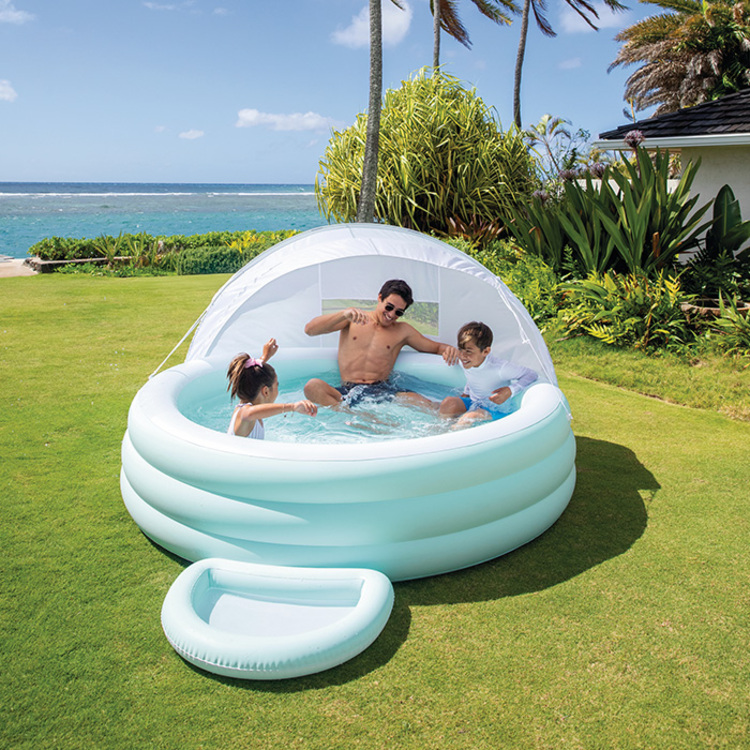 Petite piscine pastelle | Avec ombrelle | À partir de 3 ans | INTEX
