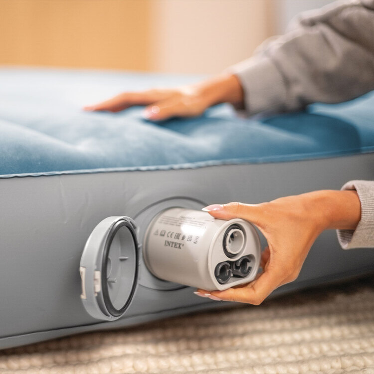 Matelas gonflable prestige downy | Pompe rechargeable | 1 pers | INTEX