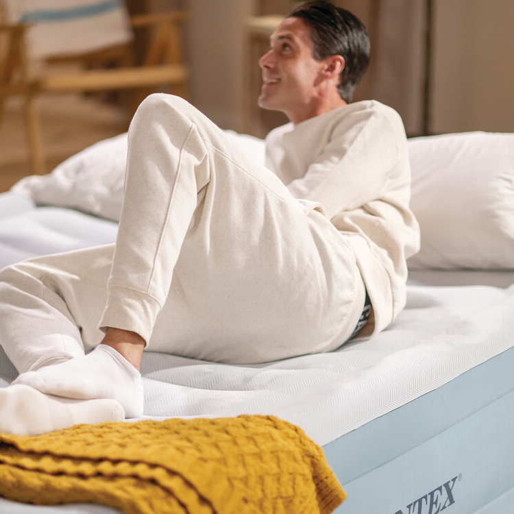 Matelas gonflable Premium comfort | 2 personnes | Électrique | INTEX