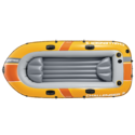 Bateau gonflable Challenger 3 | Rames & gonfleur | 3 places | INTEX