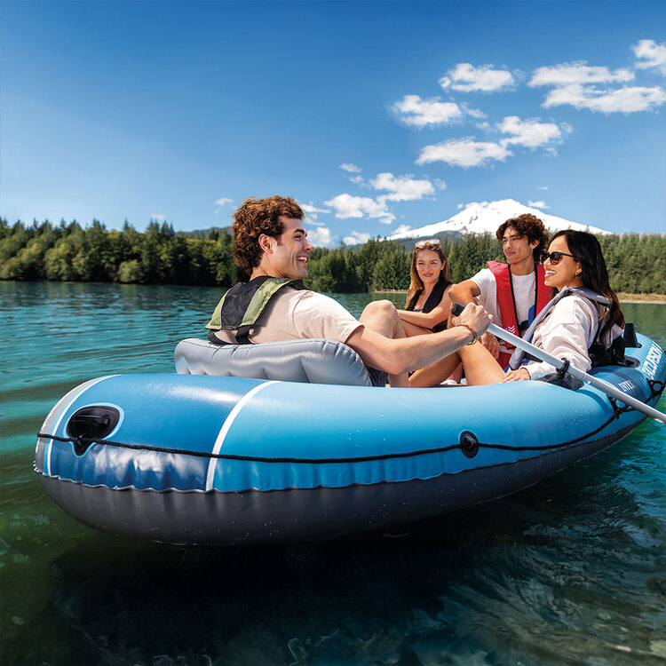 Bateau gonflable | Excursion 4 | Kit complet | 4 places | INTEX