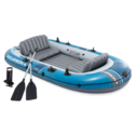 Bateau gonflable | Excursion 4 | Kit complet | 4 places | INTEX