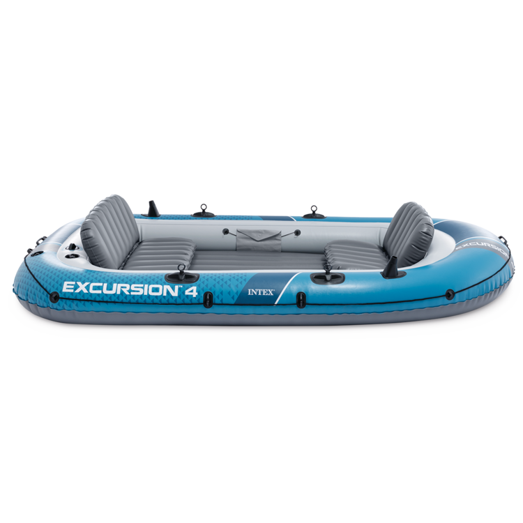 Bateau gonflable | Excursion 4 | Kit complet | 4 places | INTEX