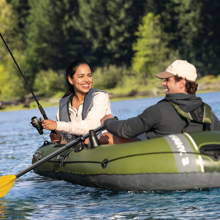 Bateau gonflable | Seahawk 2 | Rames & gonfleur | 2 places | INTEX