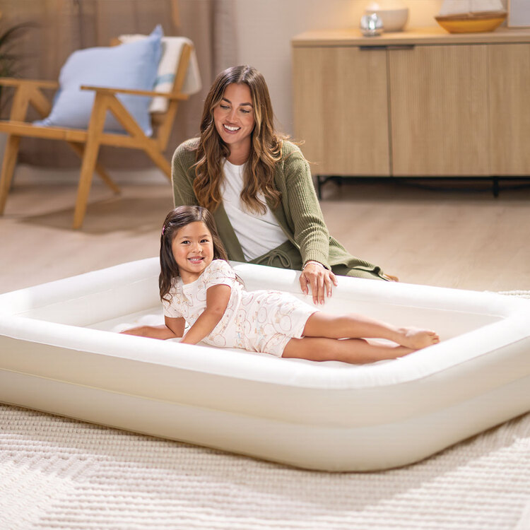 Matelas gonflable de voyage | Pour enfants de 3 à 6 ans | INTEX