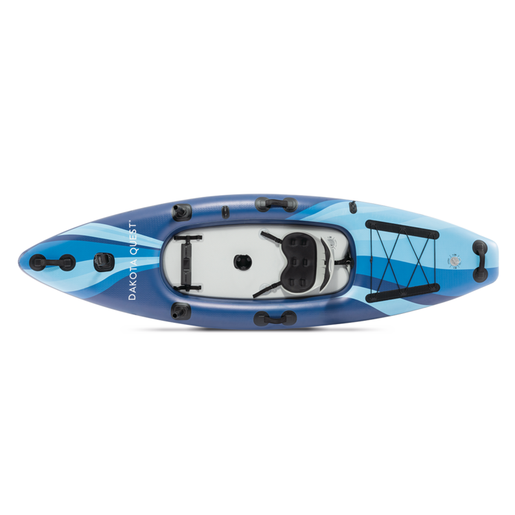 Kayak Dakota Quest | 1 personne | Kit d'accessoires complet | INTEX