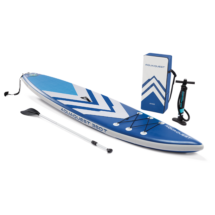 Paddle Aqua Quest 350T | 1 personne | Kit d'accessoires | INTEX