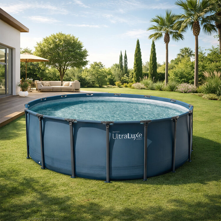 Piscine Ultra Luxe | 4,88 x 1,32m | Ronde | 20,8 m³ d'eau | INTEX