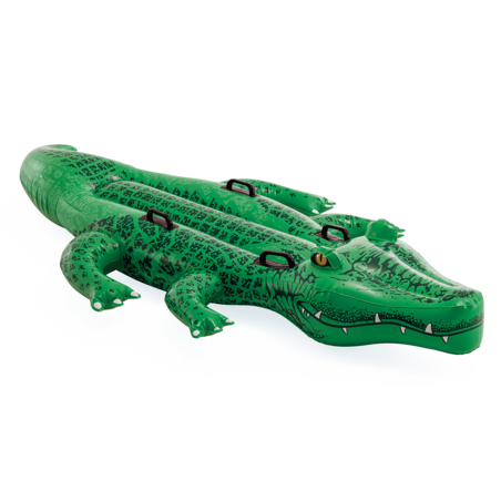 Grand crocodile gonflable INTEX