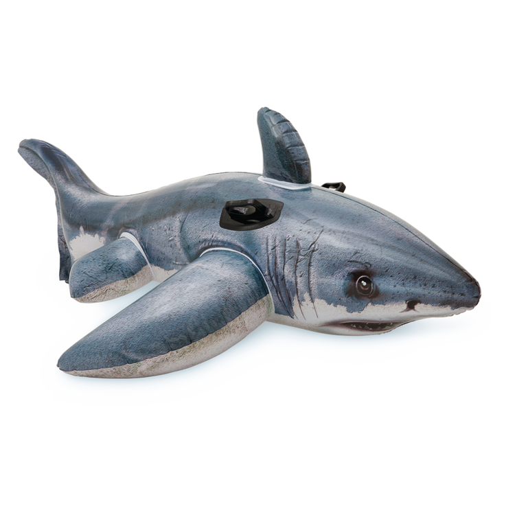 Grand requin blanc | Bouée à chevaucher | À partir de 3 ans | INTEX