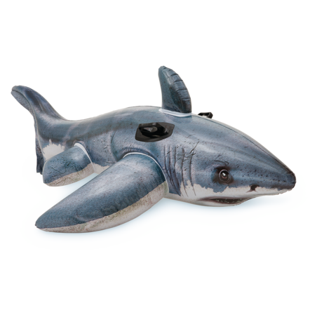 Grand requin blanc gonflable Intex