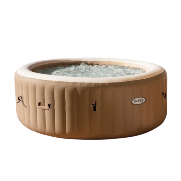 Structure gonflable pour spa bulles ronde Shara 4 places INTEX