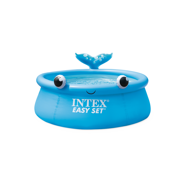 Piscinette gonflable baleine | Autoportante | 1,83 x 0,51 m | INTEX