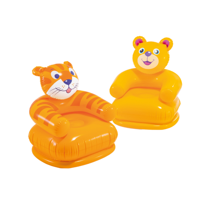 Fauteuil gonflable animaux | Pour enfants de 3 à 8 ans | INTEX