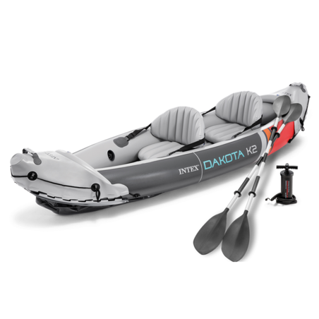 Kayak gonflable | Dakota K2 | 2 places | Kit complet | INTEX
