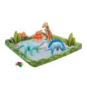 Aire de jeux dino aventure | Jeu gonflable | Enfants de 2 ans+ | INTEX