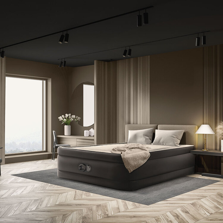 Matelas gonflable PremAire TPU | 2 personnes | Électrique | INTEX