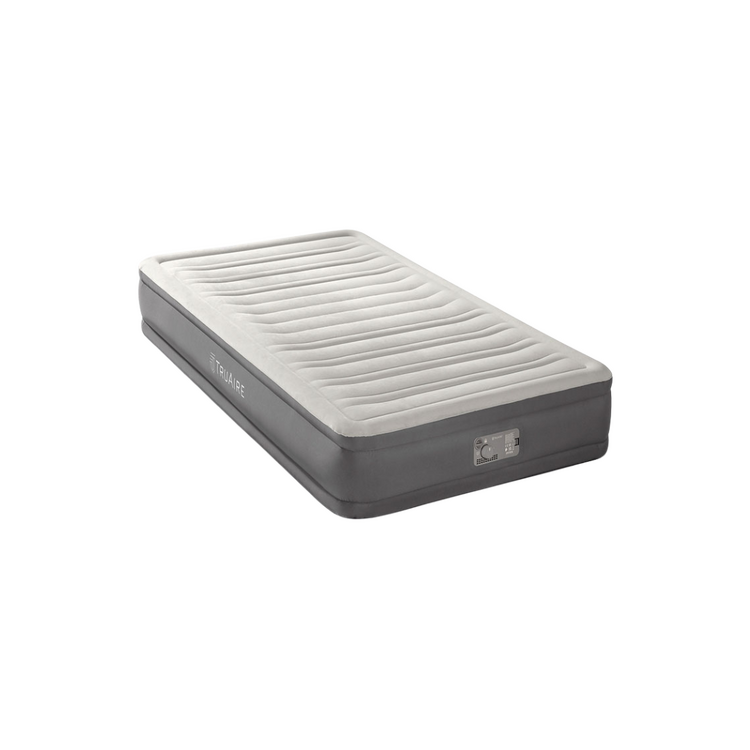 Matelas gonflable électrique | TPU comfort plush | 1 personne | INTEX