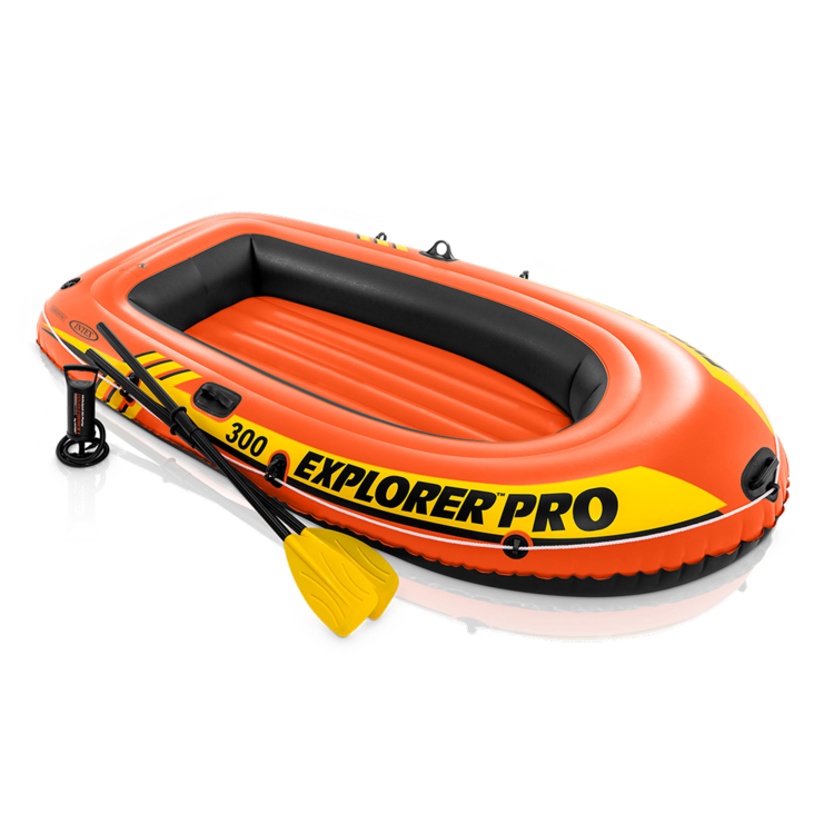 Bateau gonflable | Kit complet | Explorer Pro 300 | 3 places | INTEX