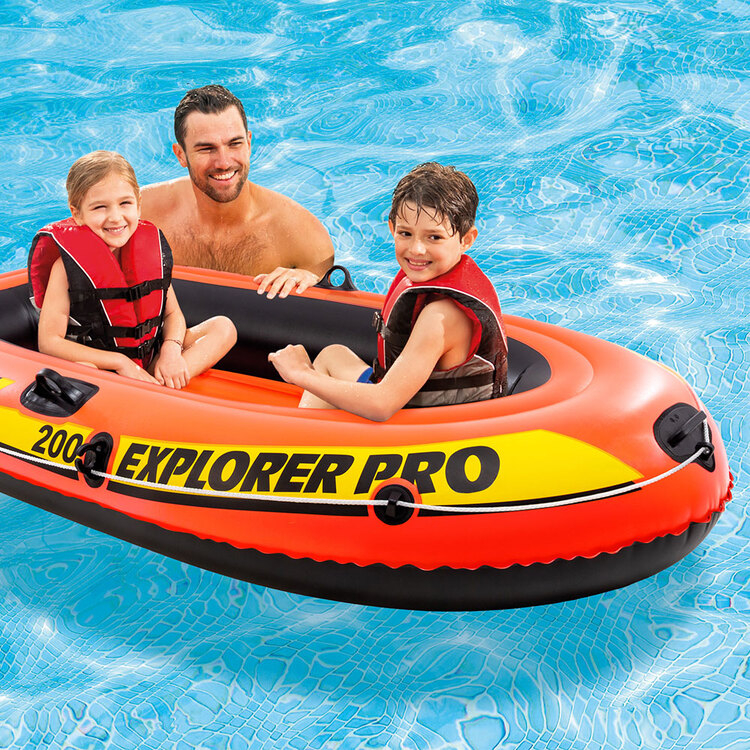 Bateau gonflable | Explorer pro 200 | 2 places | Orange | INTEX