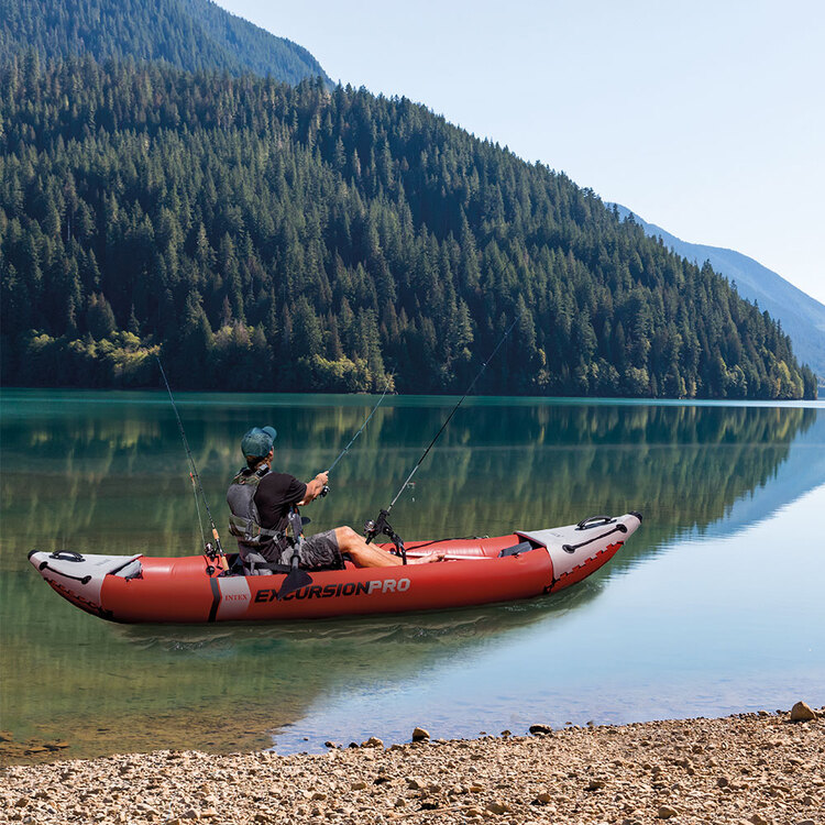 Kayak gonflable | Excursion Pro K2 | 2 places | Kit complet | INTEX