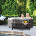 Entourage pour spa gonflable 4 places rond | 2 pièces médium | INTEX