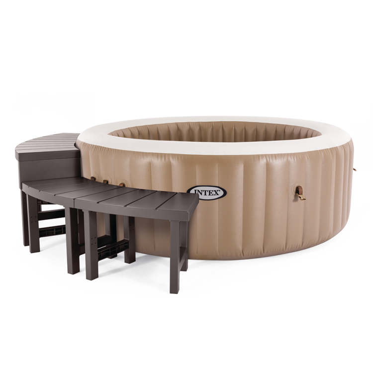 Entourage pour spa gonflable 4 places rond | 4 pièces | INTEX