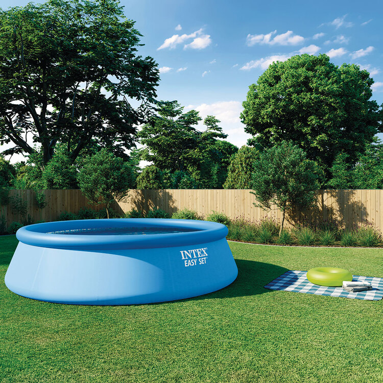 Piscine gonflable 4,57 x 1,07 m | Easy Set | Bleu | INTEX