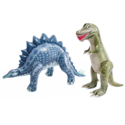 Dino géant | Tyrannosaure & stégosaure | Intérieur & extérieur | INTEX