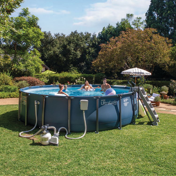 Piscine Ultra Luxe | 5,49 x 1,32m | Ronde | 26,4 m³ d'eau | INTEX
