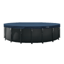 Bâche hiver | Pour piscine ronde 6,10 m | Bâche renforcée | INTEX