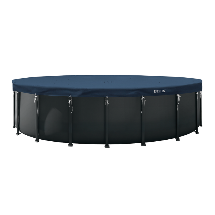 Bâche hiver | Pour piscine ronde 6,10 m | Bâche renforcée | INTEX