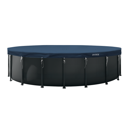 Bâche hiver pour piscine ronde diamètre 6,10 m Intex