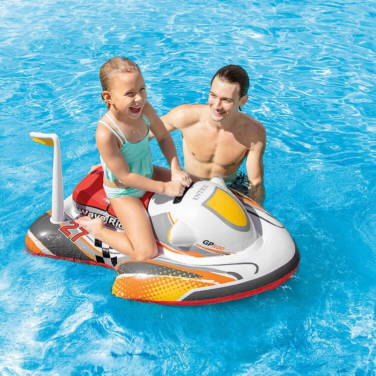 Bouée scooter gonflable 1 place INTEX