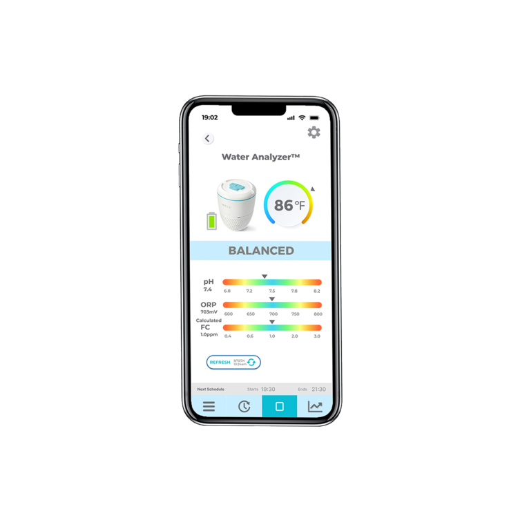 Analyseur d'eau | Mesure pH, ORP, température de l'eau | INTEX