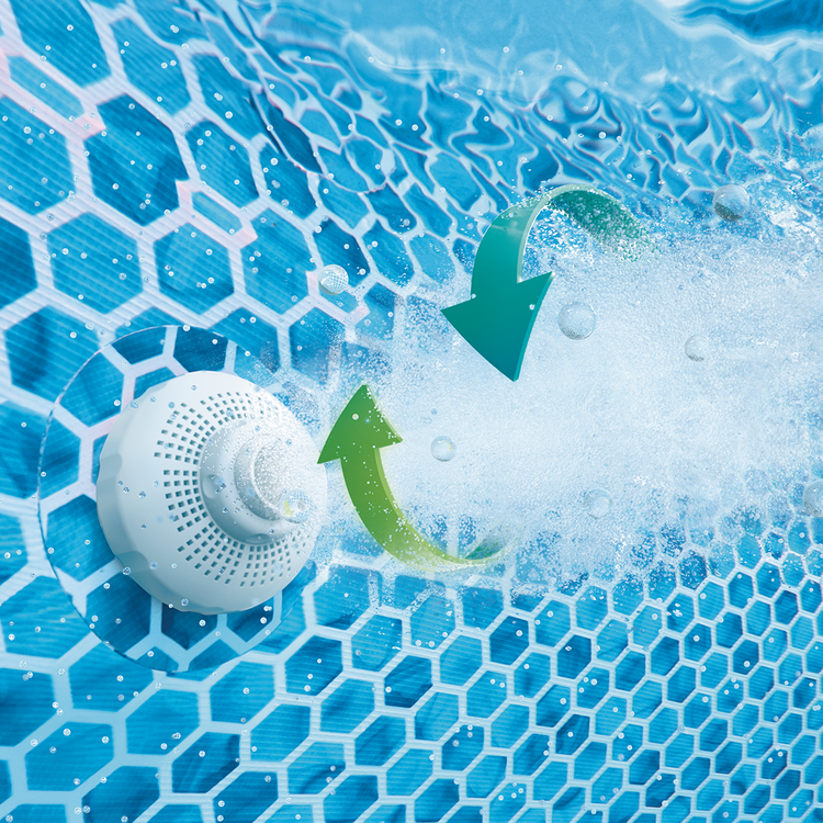 Kit petite piscine Metal Frame ronde tubulaire INTEX 3,05 x 0,76 m