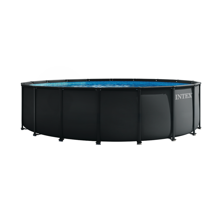 Piscine Ultra XTR ronde 5,49 x 1,32 m | Gris anthracite | INTEX 