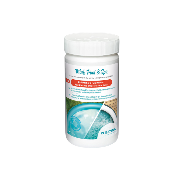Chlore kit tout-en-1 Bayrol | Mini Pool & Spa | 1,5 kg | INTEX
