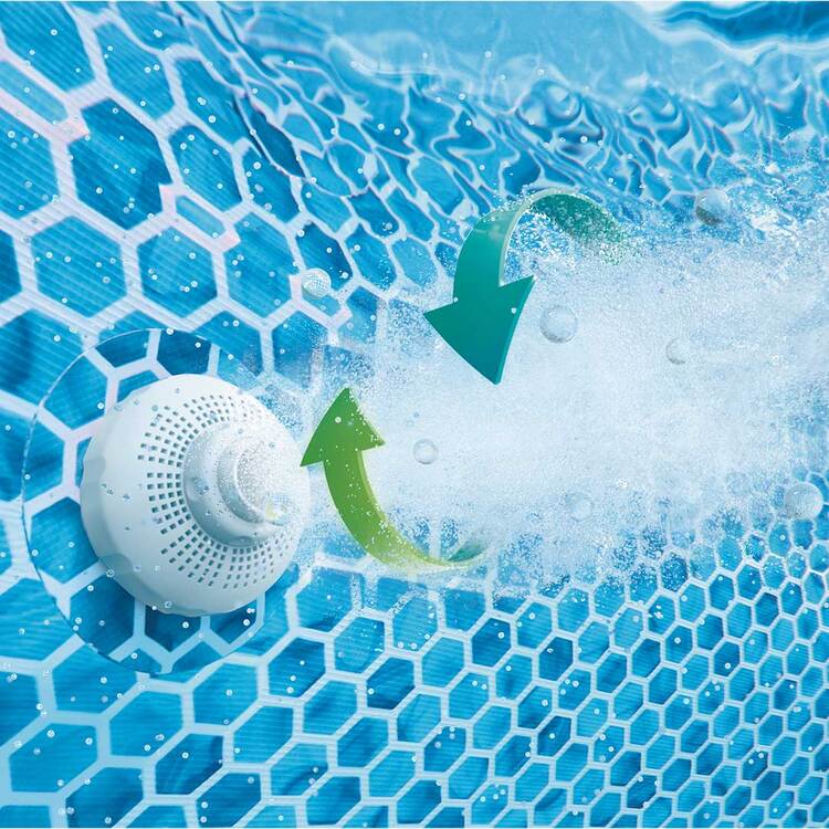 Piscine tubulaire prism frame | Ronde | 3,66 x 0,99 m | Gris | INTEX