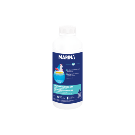 Traitement oxygène actif Marina | 1L | Pour petites piscines | INTEX
