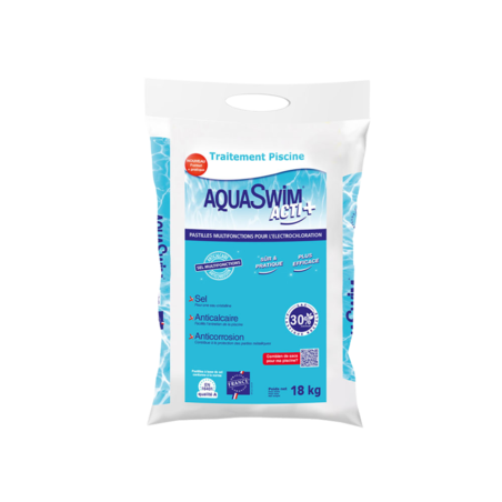 Pastilles de sel Aquaswim Acti+ | Sac 18 kg | Stérilisateurs | INTEX