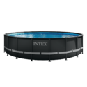 Piscine Ultra XTR ronde 6,10 x 1,22 m | Gris anthracite | INTEX